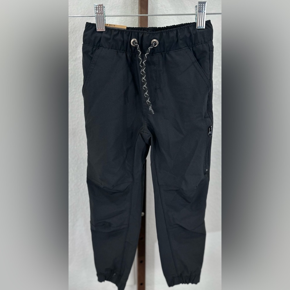 NWT Boy's Weatherproof Vintage Black Pants with Utility Pockets